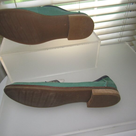 Sperry Top-Sider Women’s Leather Colorblock Penny Loafers Size 12 | Preppy Chic - Picture 8 of 8